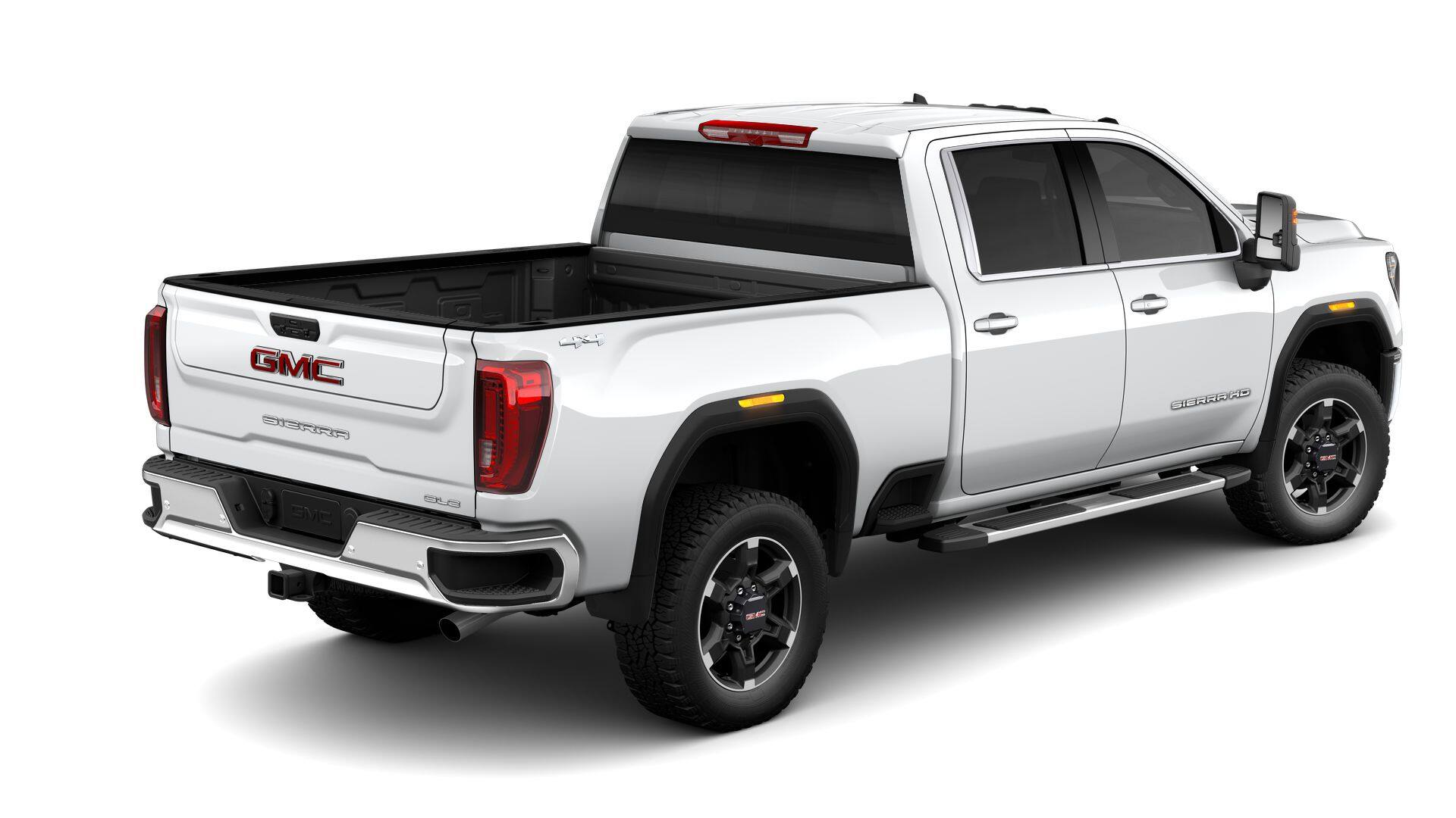 2026 GMC Sierra 2500 HD — rear three-quarter view
